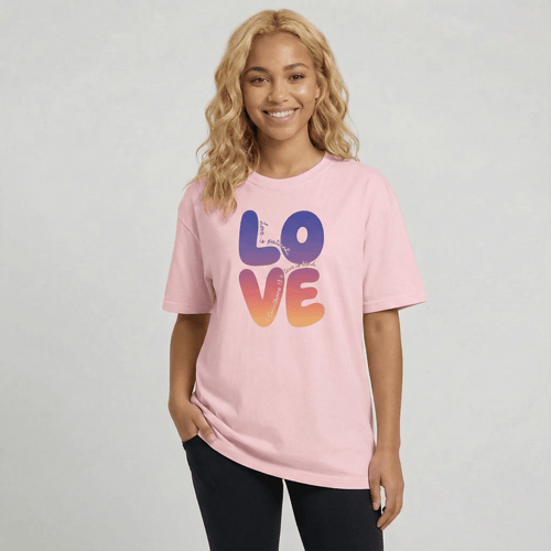 Mercy & More T-Shirt Corinthians Love Heavyweight Tee