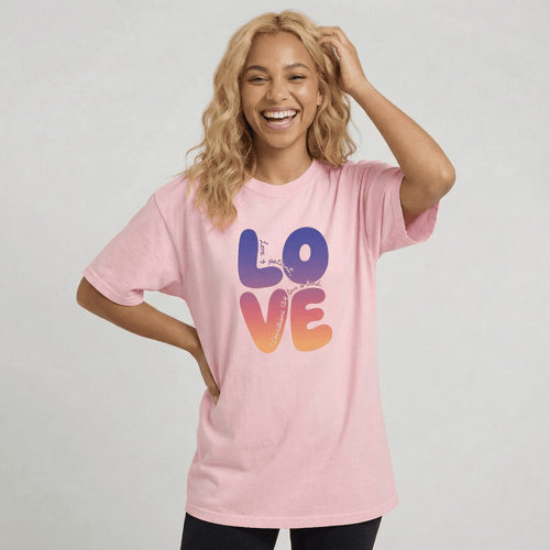 Mercy & More T-Shirt Corinthians Love Heavyweight Tee