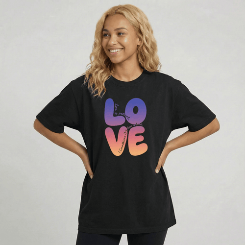Mercy & More T-Shirt Corinthians Love Heavyweight Tee