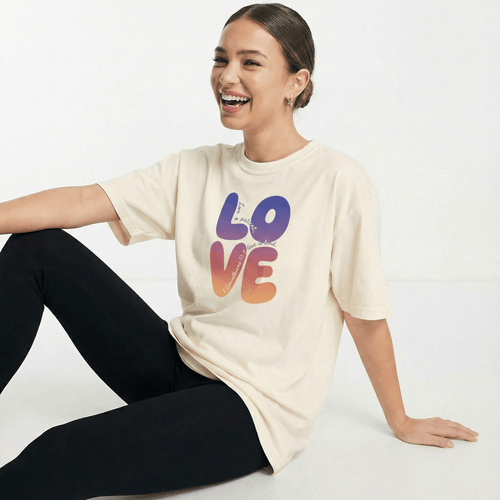 Mercy & More T-Shirt Corinthians Love Heavyweight Tee