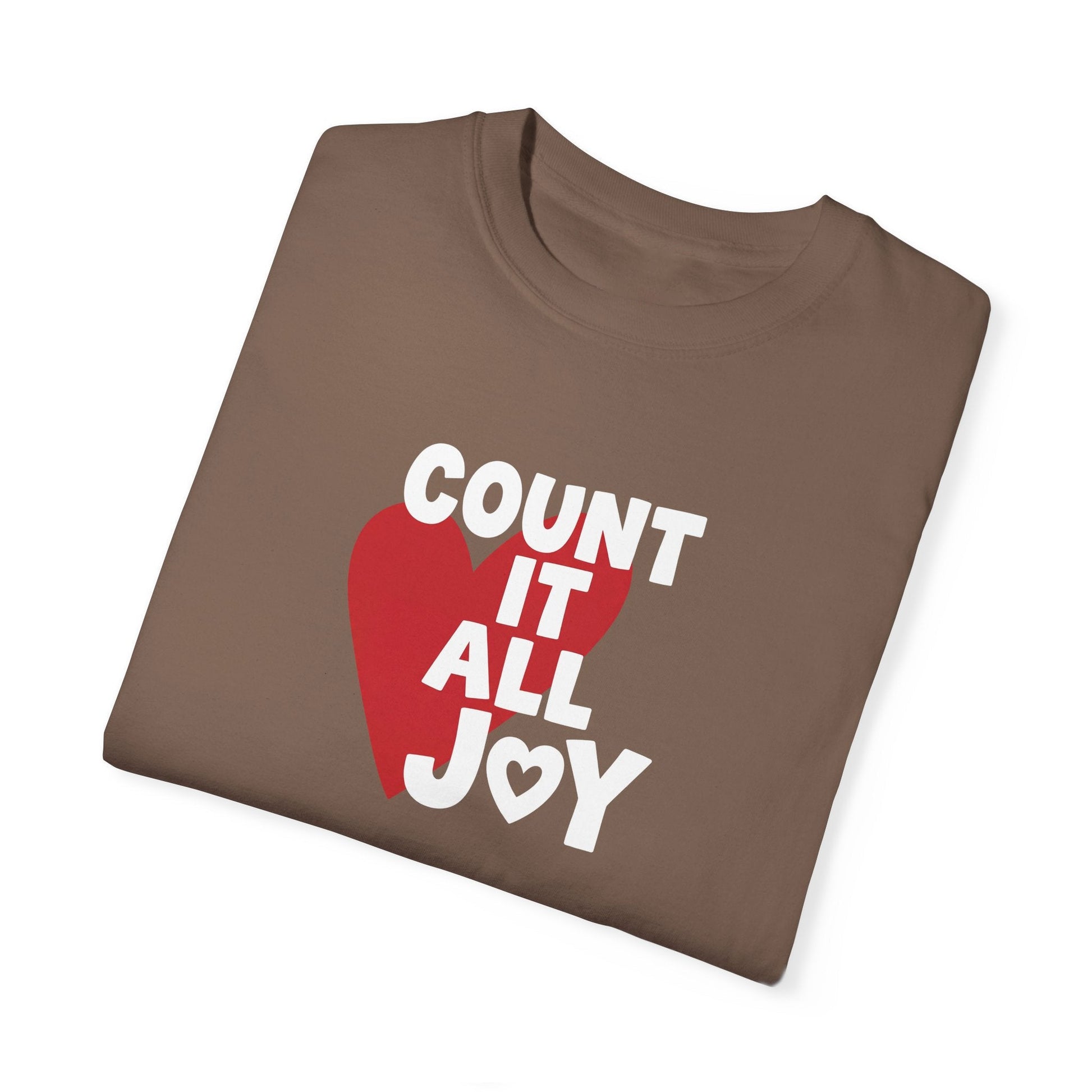 Mercy & More T-Shirt Count It All Joy Heavyweight Tee