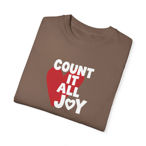 Mercy & More T-Shirt Count It All Joy Heavyweight Tee