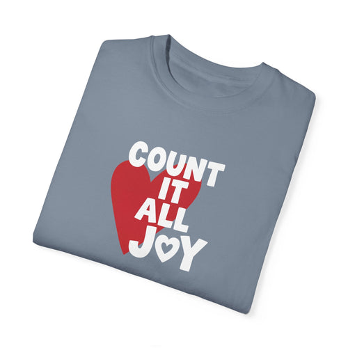 Mercy & More T-Shirt Count It All Joy Heavyweight Tee