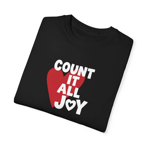 Mercy & More T-Shirt Count It All Joy Heavyweight Tee