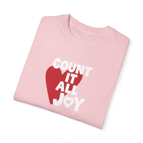 Mercy & More T-Shirt Count It All Joy Heavyweight Tee
