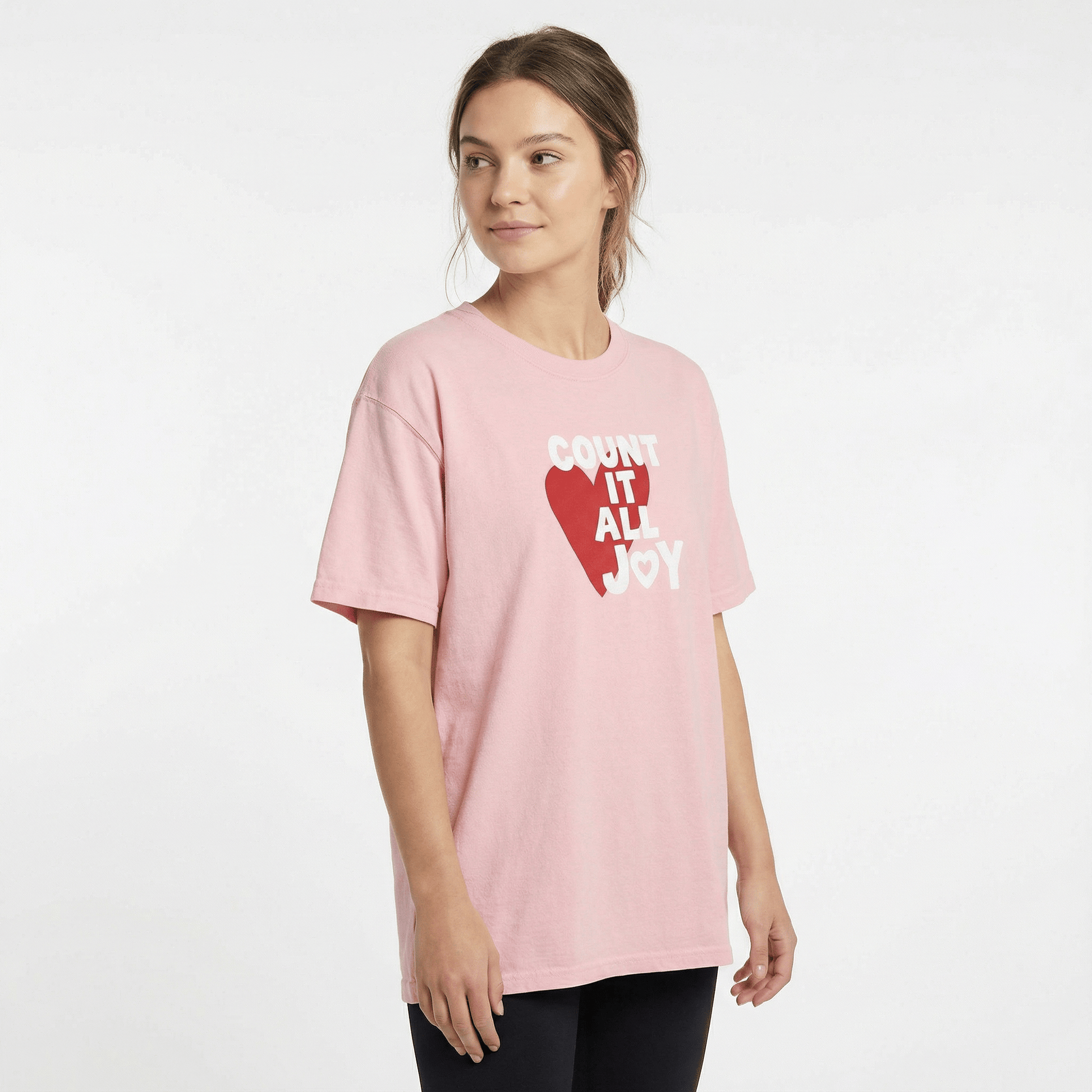 Mercy & More T-Shirt Count It All Joy Heavyweight Tee