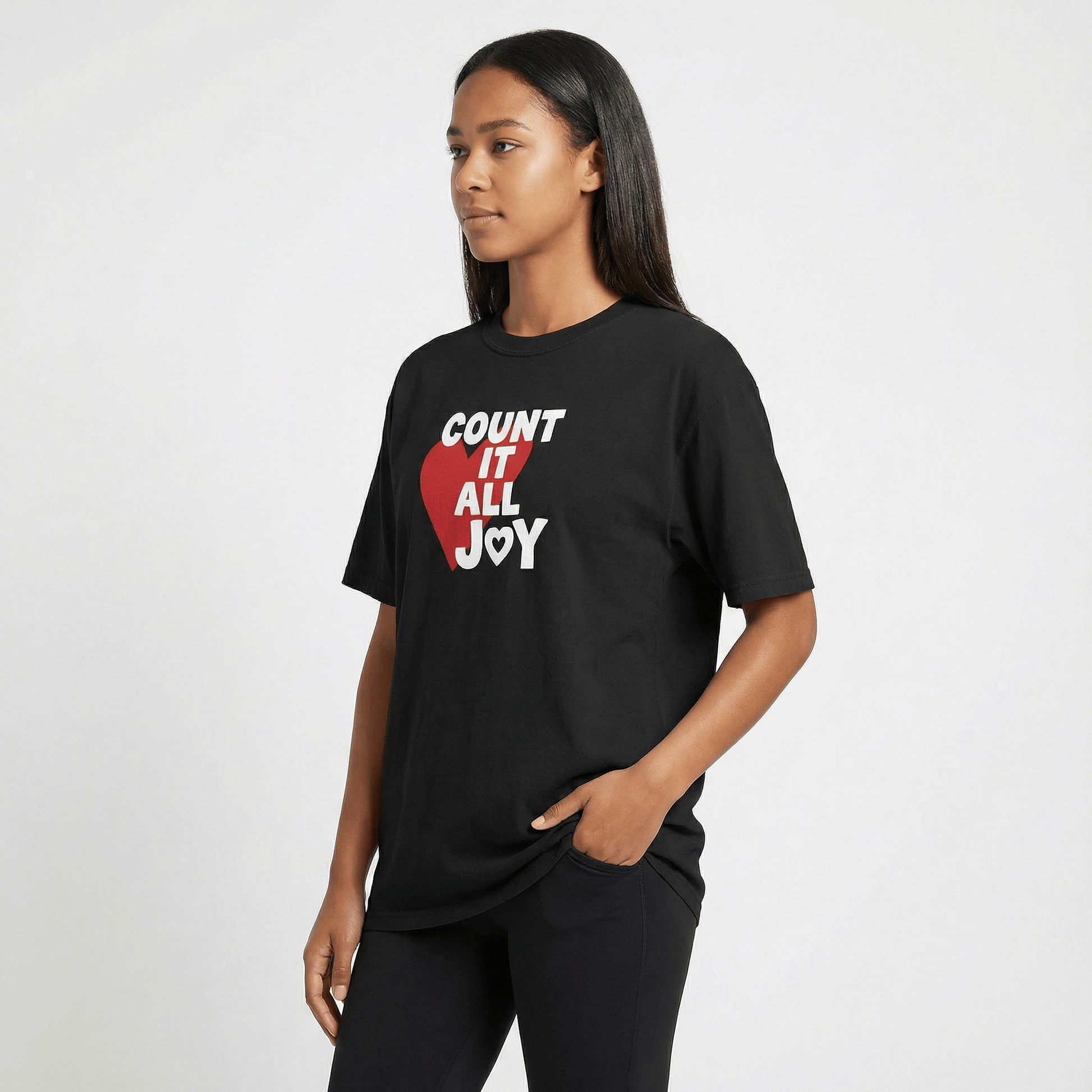 Mercy & More T-Shirt Count It All Joy Heavyweight Tee