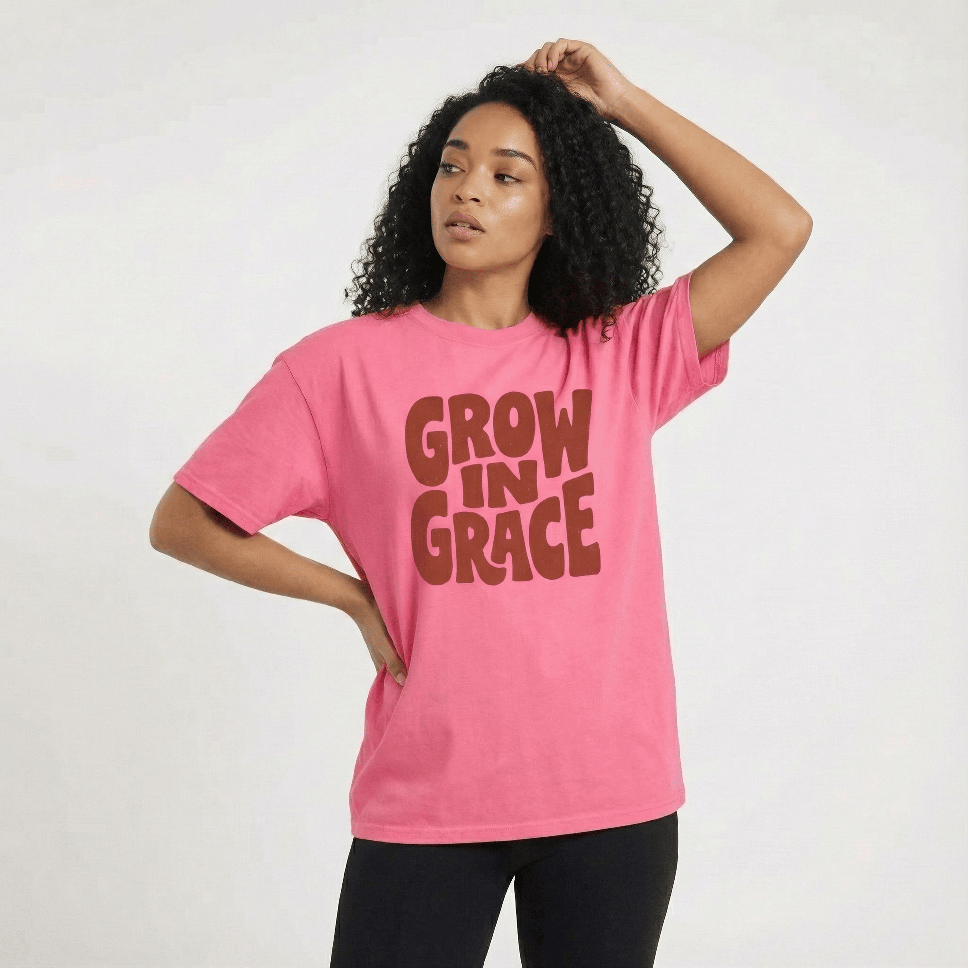 Mercy & More T-Shirt Crunchberry / S Grow In Grace Tee
