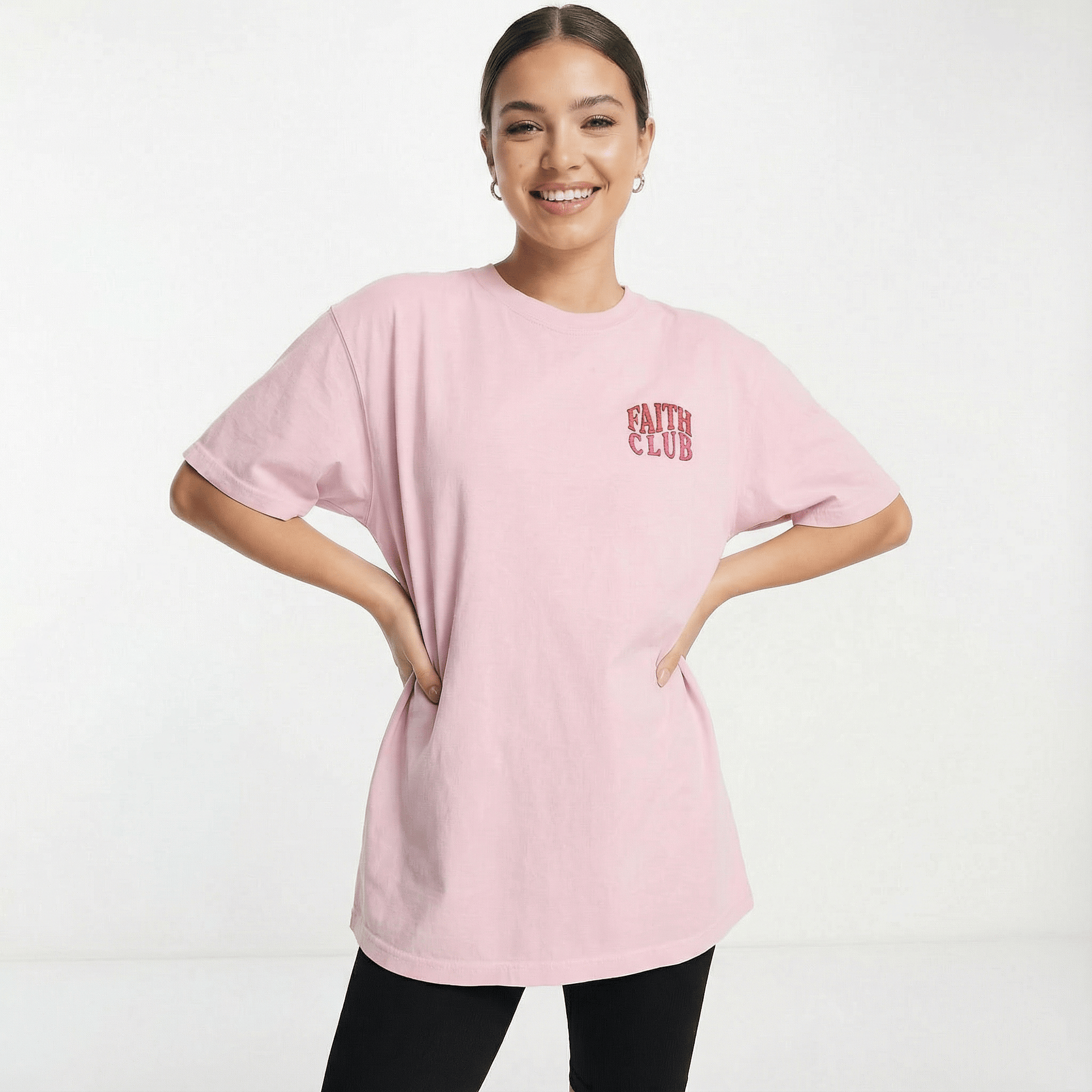 Mercy & More T-Shirt Faith Club Tee (Embroidered)