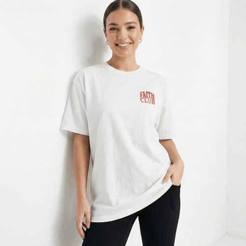 Mercy & More T-Shirt Faith Club Tee (Embroidered)
