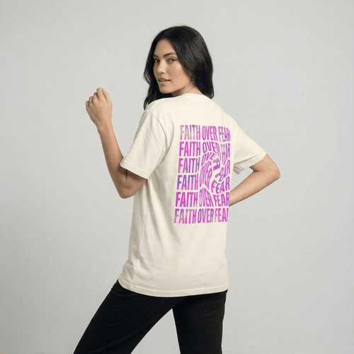 Mercy & More T-Shirt Faith Over Fear Tee