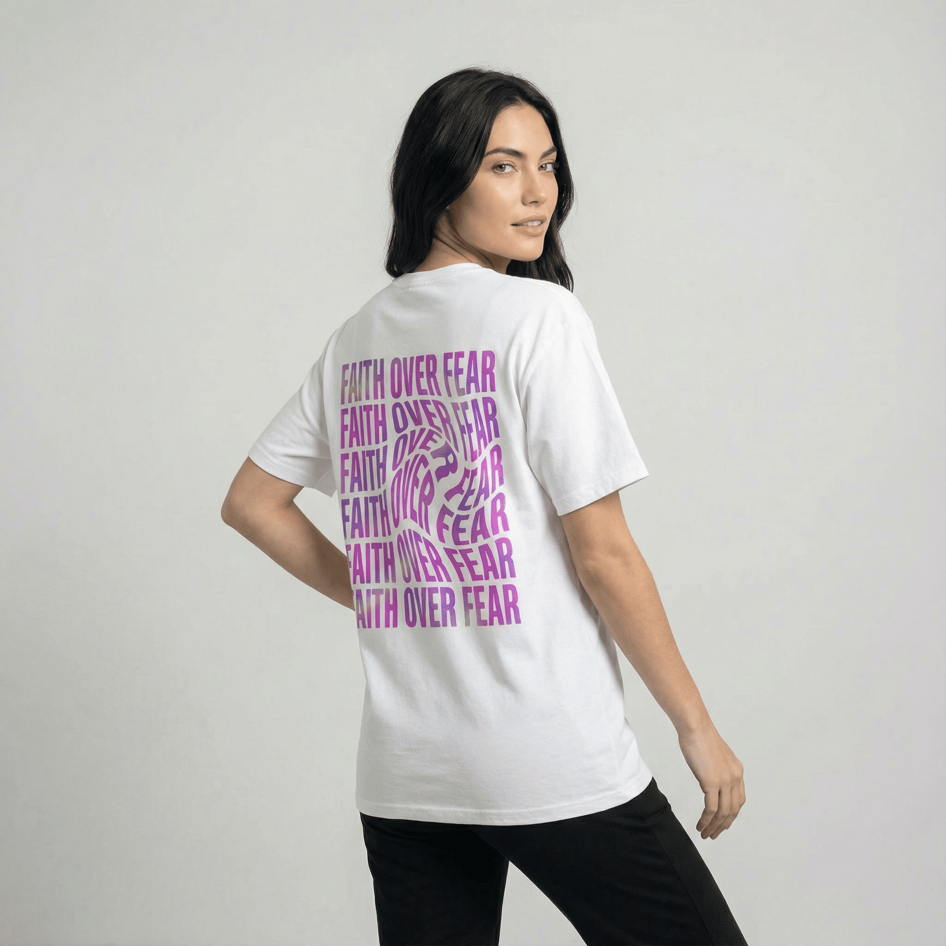 Mercy & More T-Shirt Faith Over Fear Tee