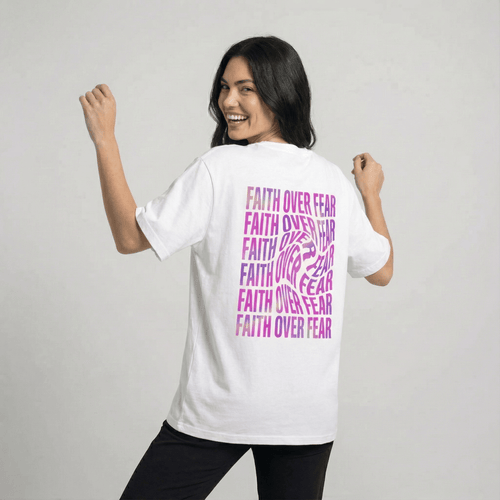 Mercy & More T-Shirt Faith Over Fear Tee