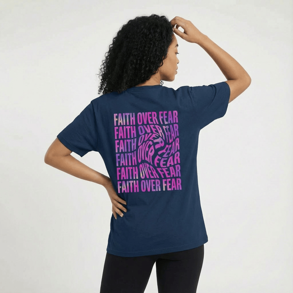 Mercy & More T-Shirt Faith Over Fear Tee