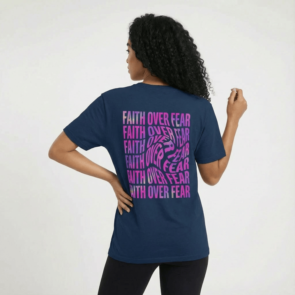 Mercy & More T-Shirt Faith Over Fear Tee