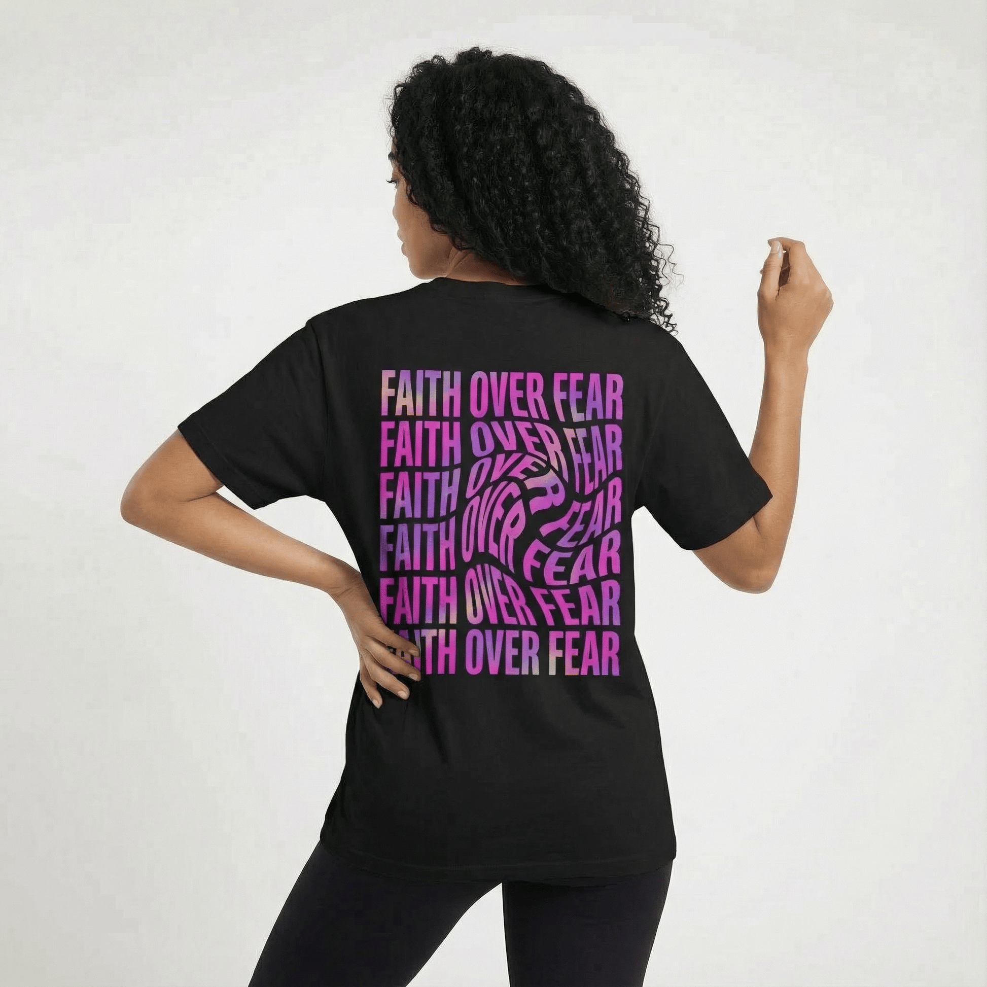 Mercy & More T-Shirt Faith Over Fear Tee