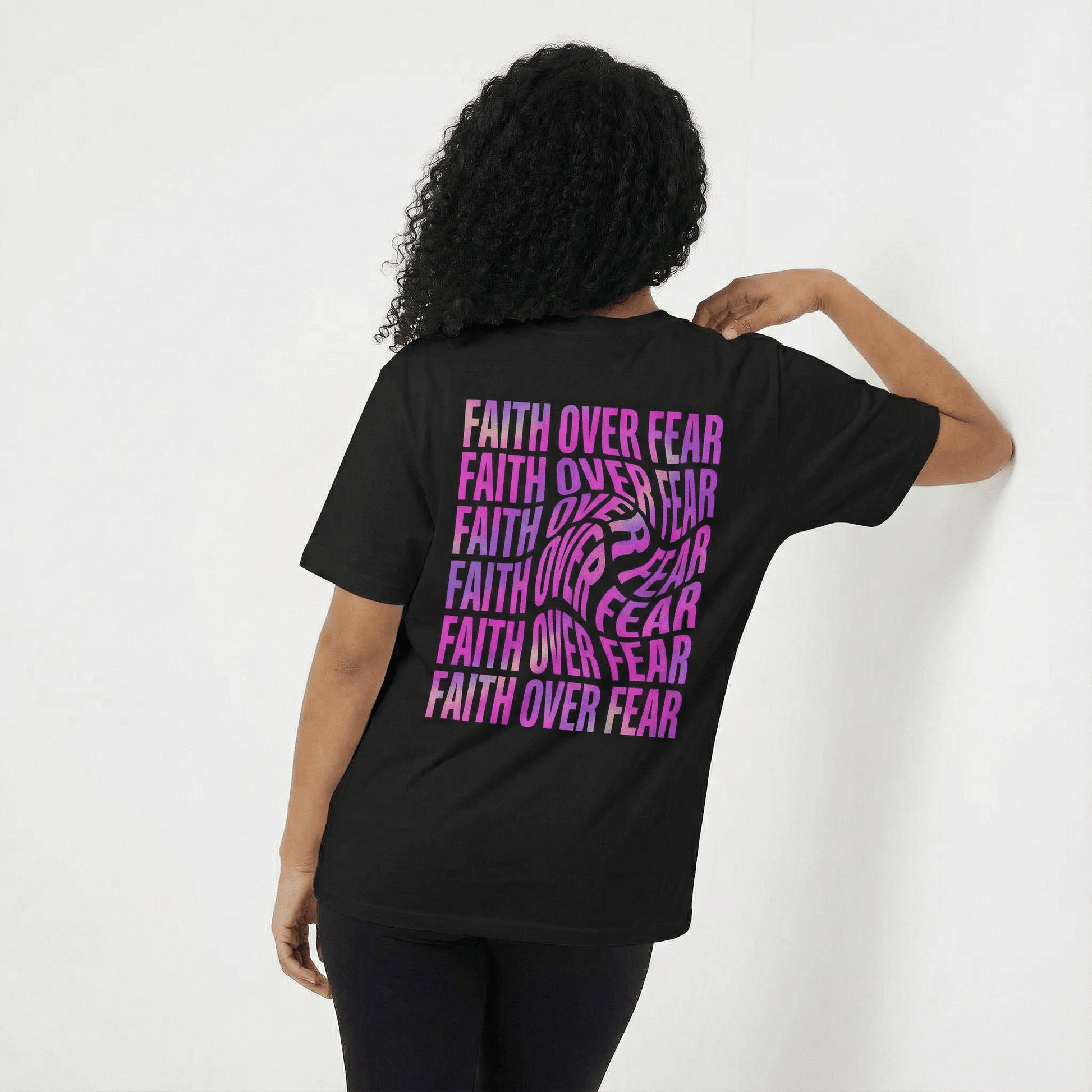 Mercy & More T-Shirt Faith Over Fear Tee