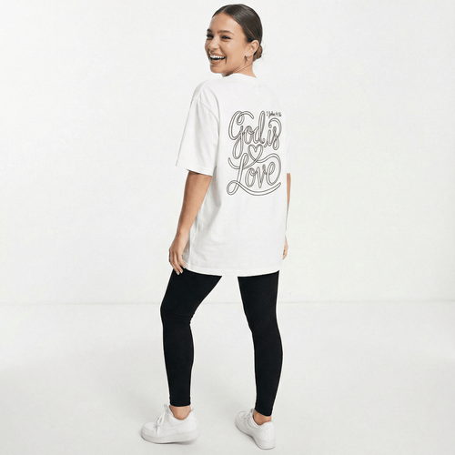 Mercy & More T-Shirt God Is Love Heavyweight Tee