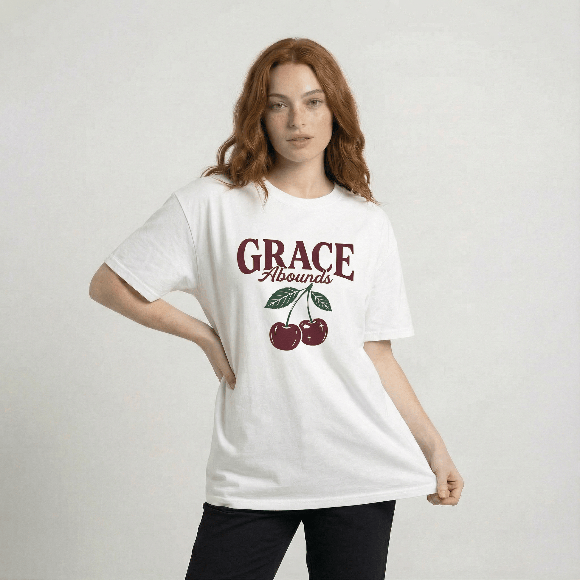 Mercy & More T-Shirt Grace Abounds Tee
