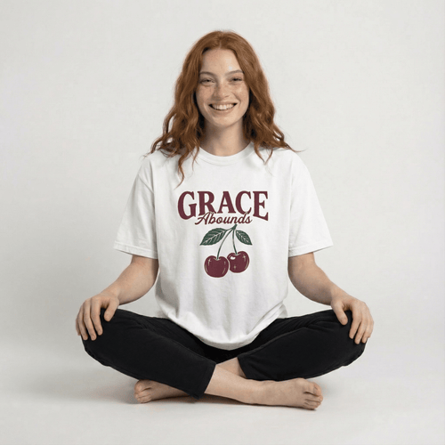 Mercy & More T-Shirt Grace Abounds Tee