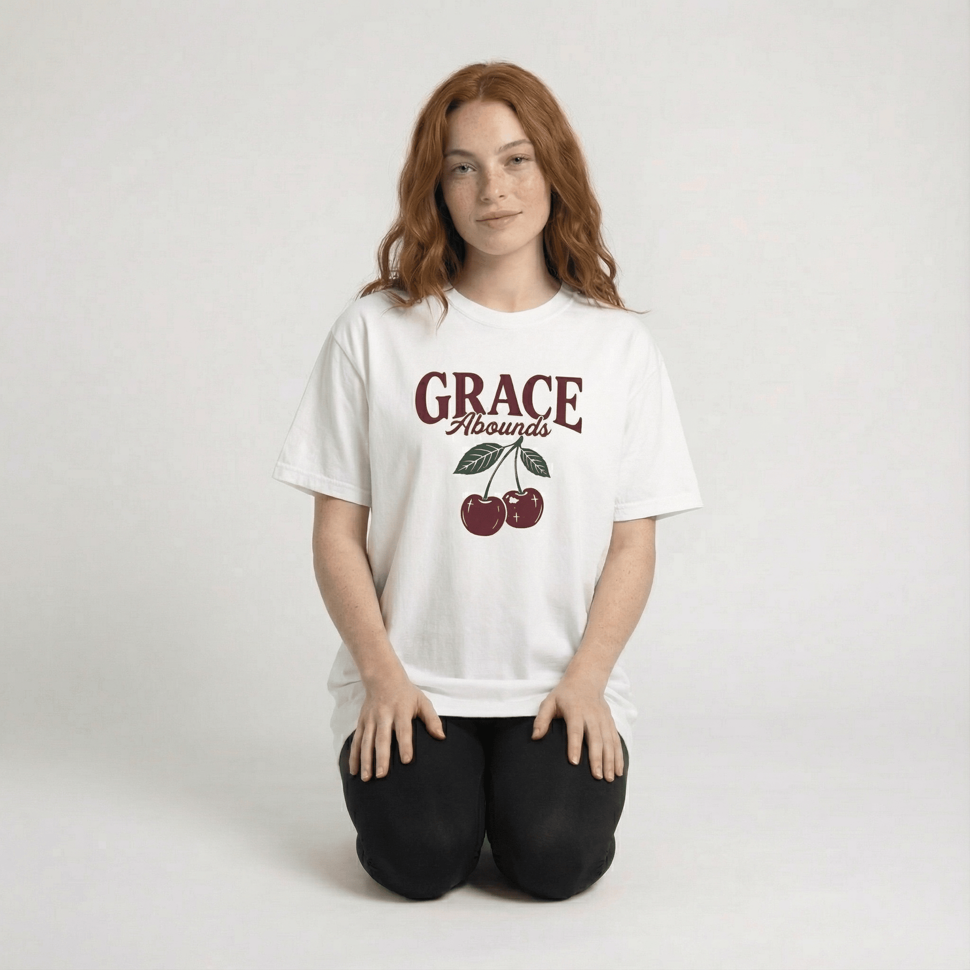 Mercy & More T-Shirt Grace Abounds Tee