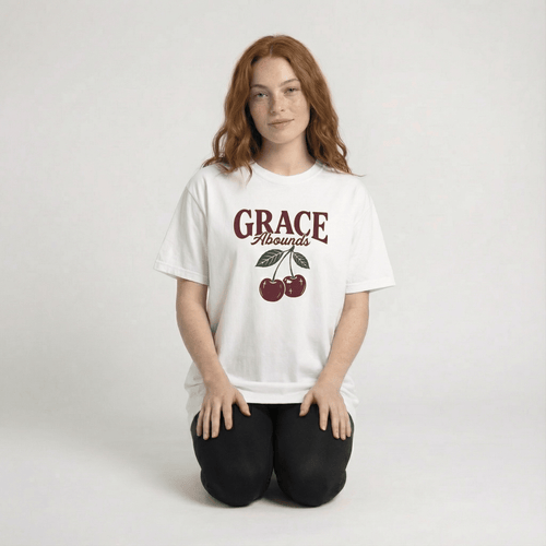 Mercy & More T-Shirt Grace Abounds Tee