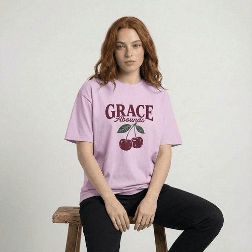 Mercy & More T-Shirt Grace Abounds Tee