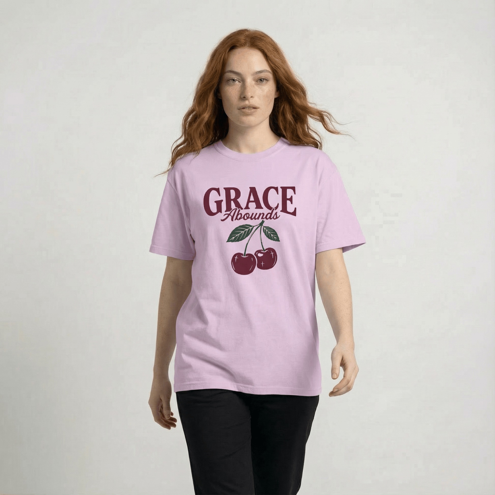 Mercy & More T-Shirt Grace Abounds Tee
