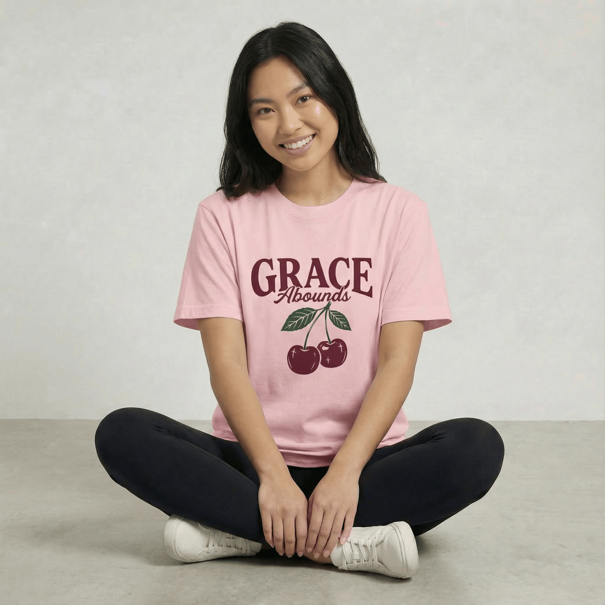 Mercy & More T-Shirt Grace Abounds Tee