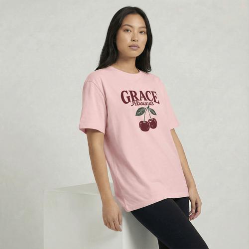 Mercy & More T-Shirt Grace Abounds Tee