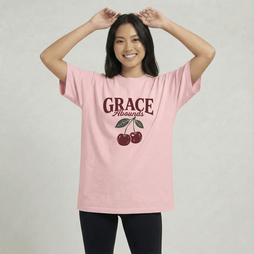 Mercy & More T-Shirt Grace Abounds Tee