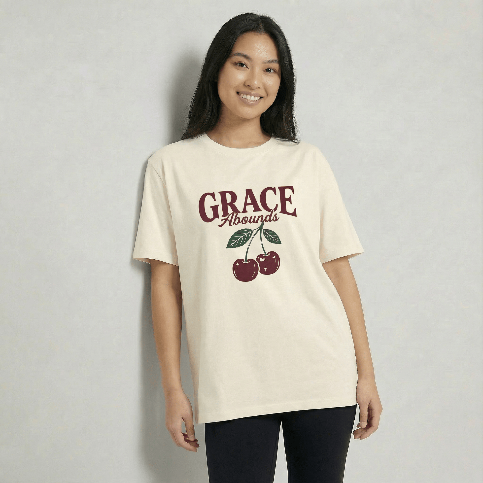 Mercy & More T-Shirt Grace Abounds Tee
