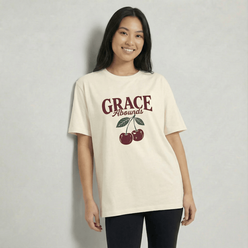 Mercy & More T-Shirt Grace Abounds Tee