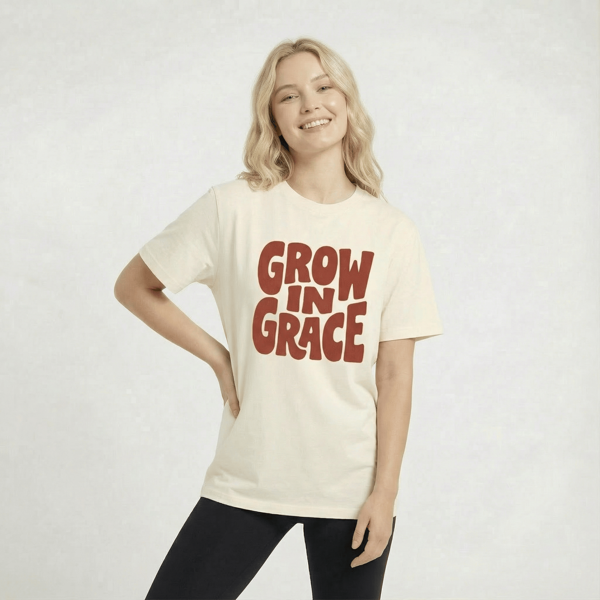Mercy & More T-Shirt Grow In Grace Tee