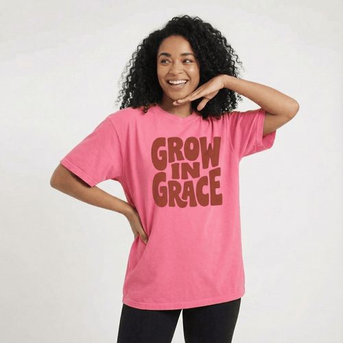 Mercy & More T-Shirt Grow In Grace Tee