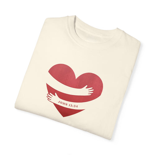 Mercy & More T-Shirt Heart Hug Heavyweight Tee