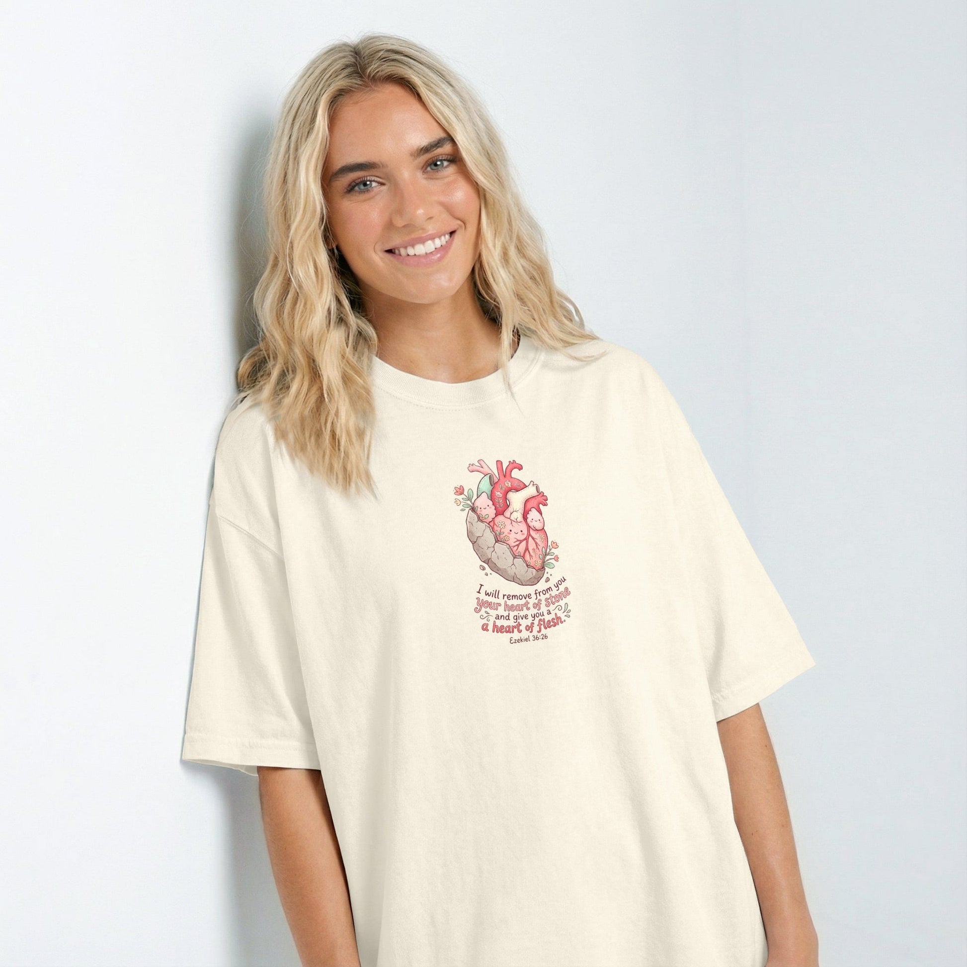 Mercy & More T-Shirt Heart Of Flesh Tee