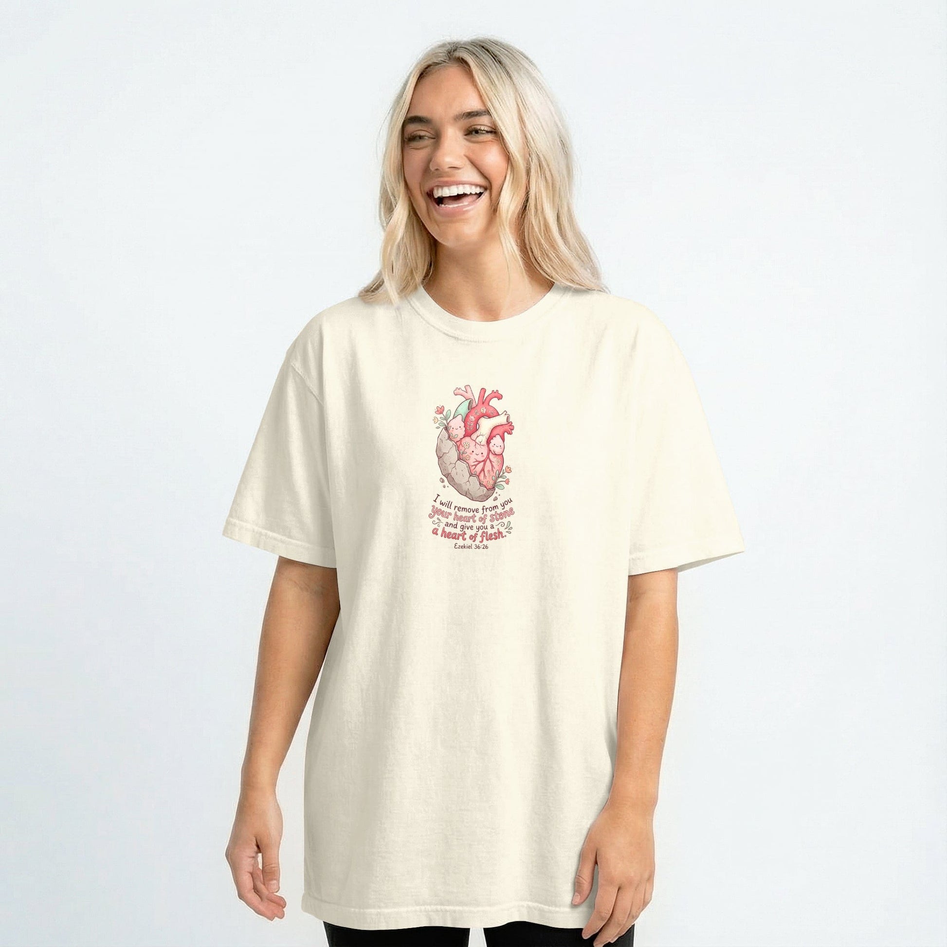 Mercy & More T-Shirt Heart Of Flesh Tee