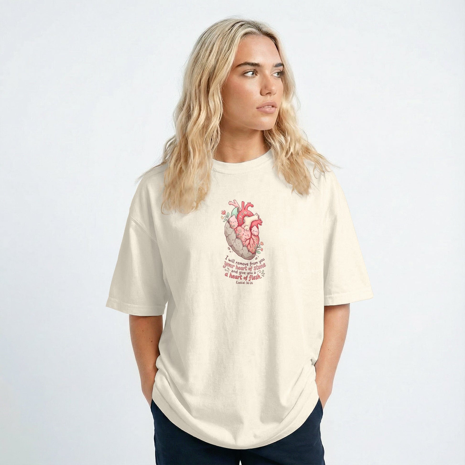 Mercy & More T-Shirt Heart Of Flesh Tee