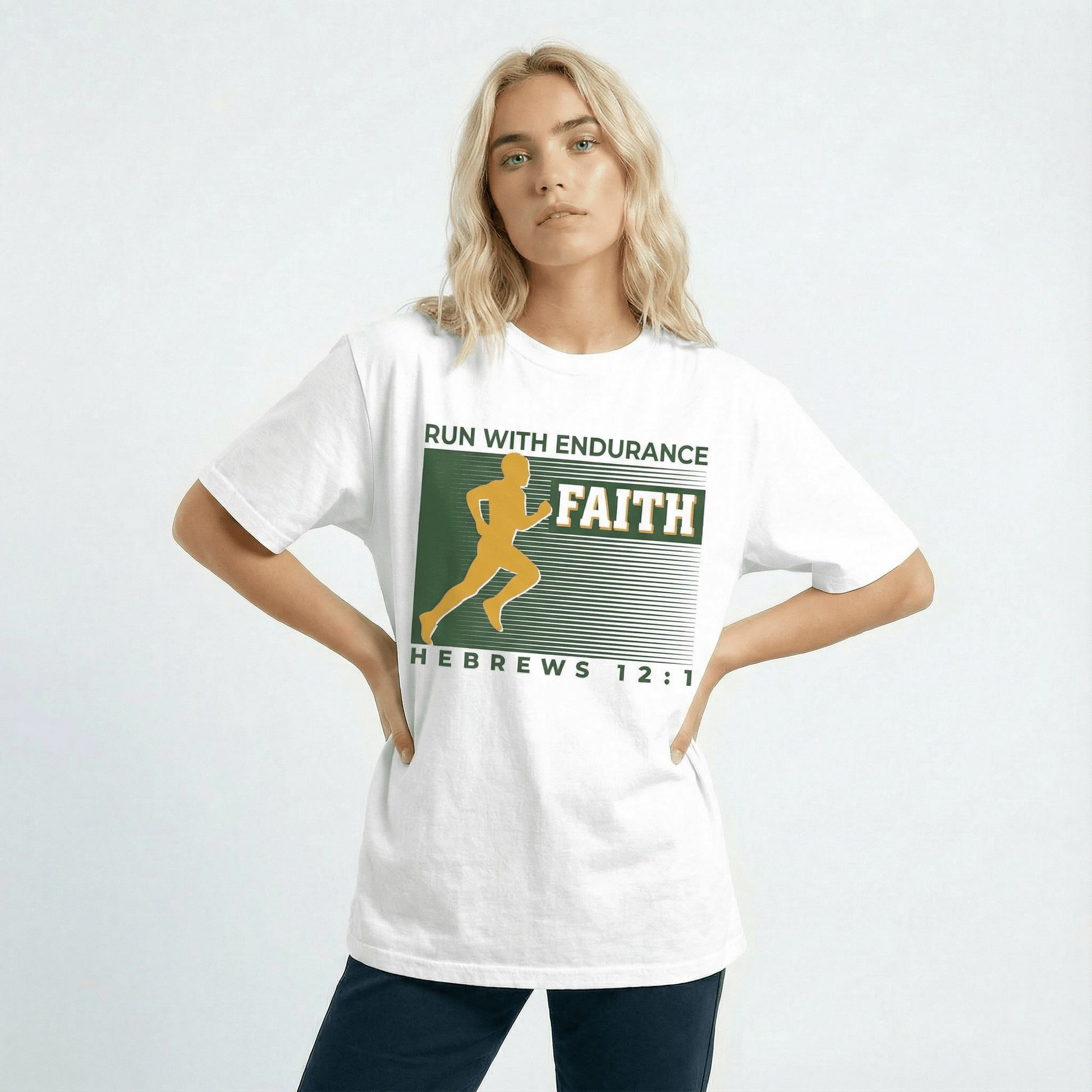 Mercy & More T-Shirt Hebrews 12:1 TShirt