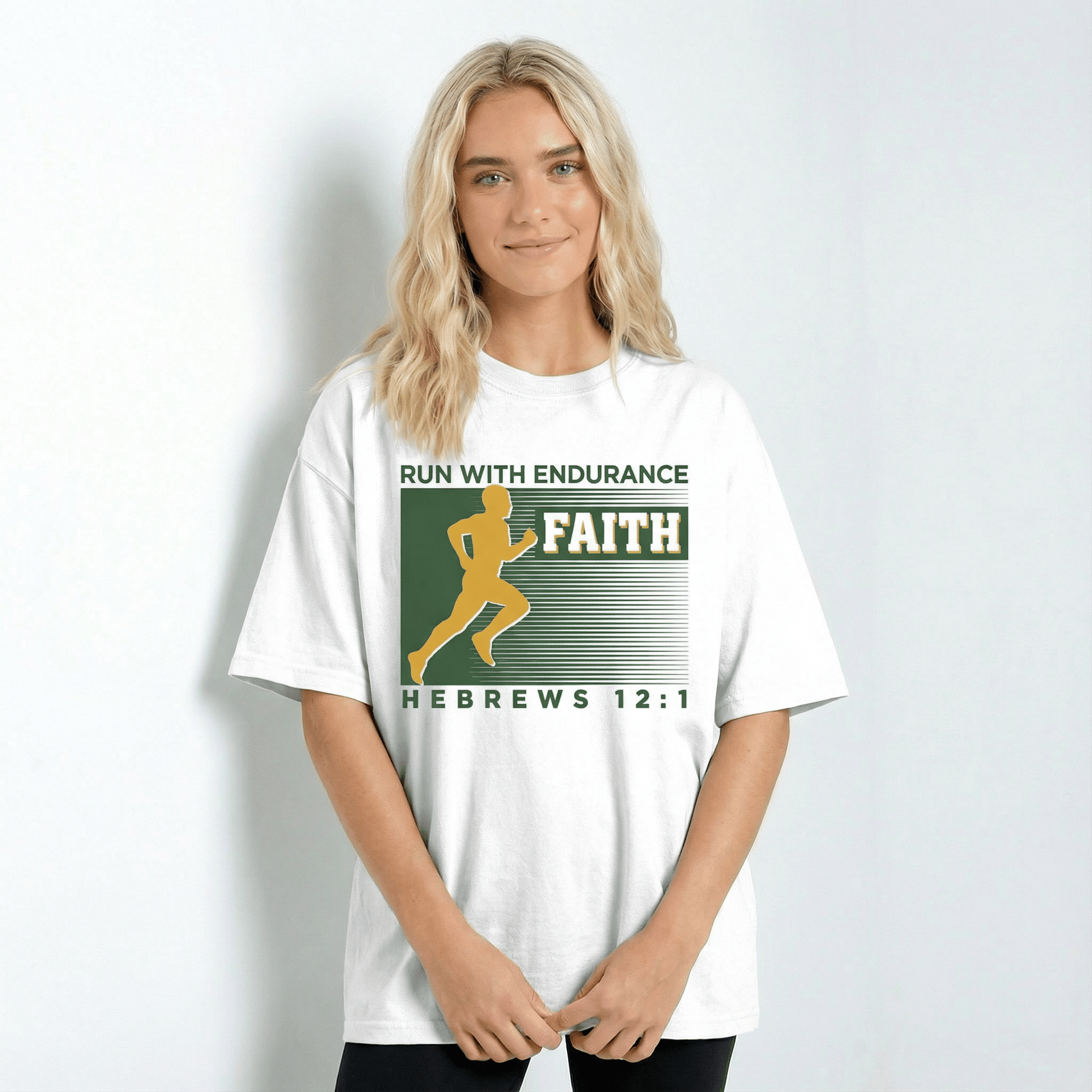 Mercy & More T-Shirt Hebrews 12:1 TShirt