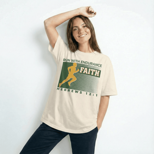 Mercy & More T-Shirt Hebrews 12:1 TShirt