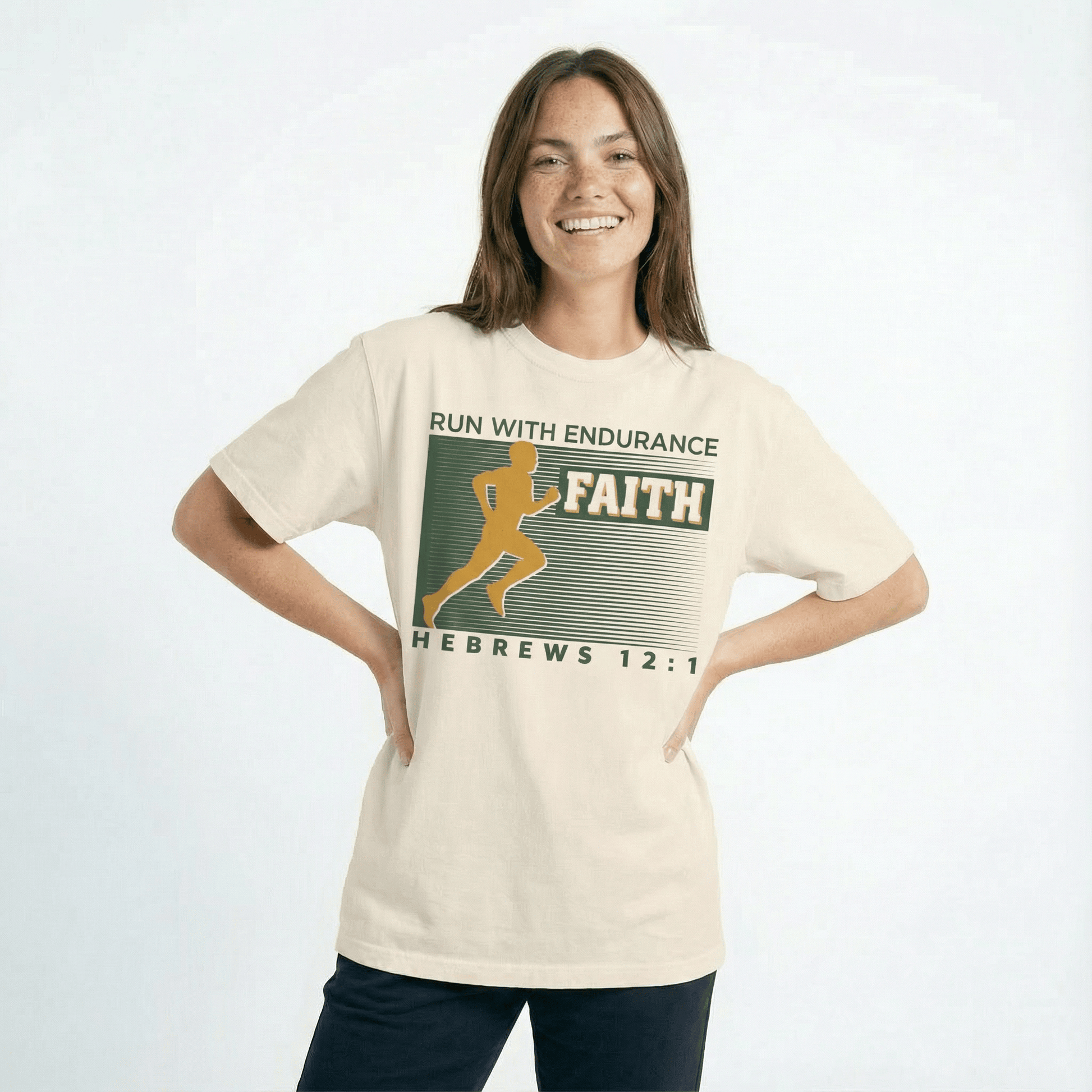 Mercy & More T-Shirt Hebrews 12:1 TShirt