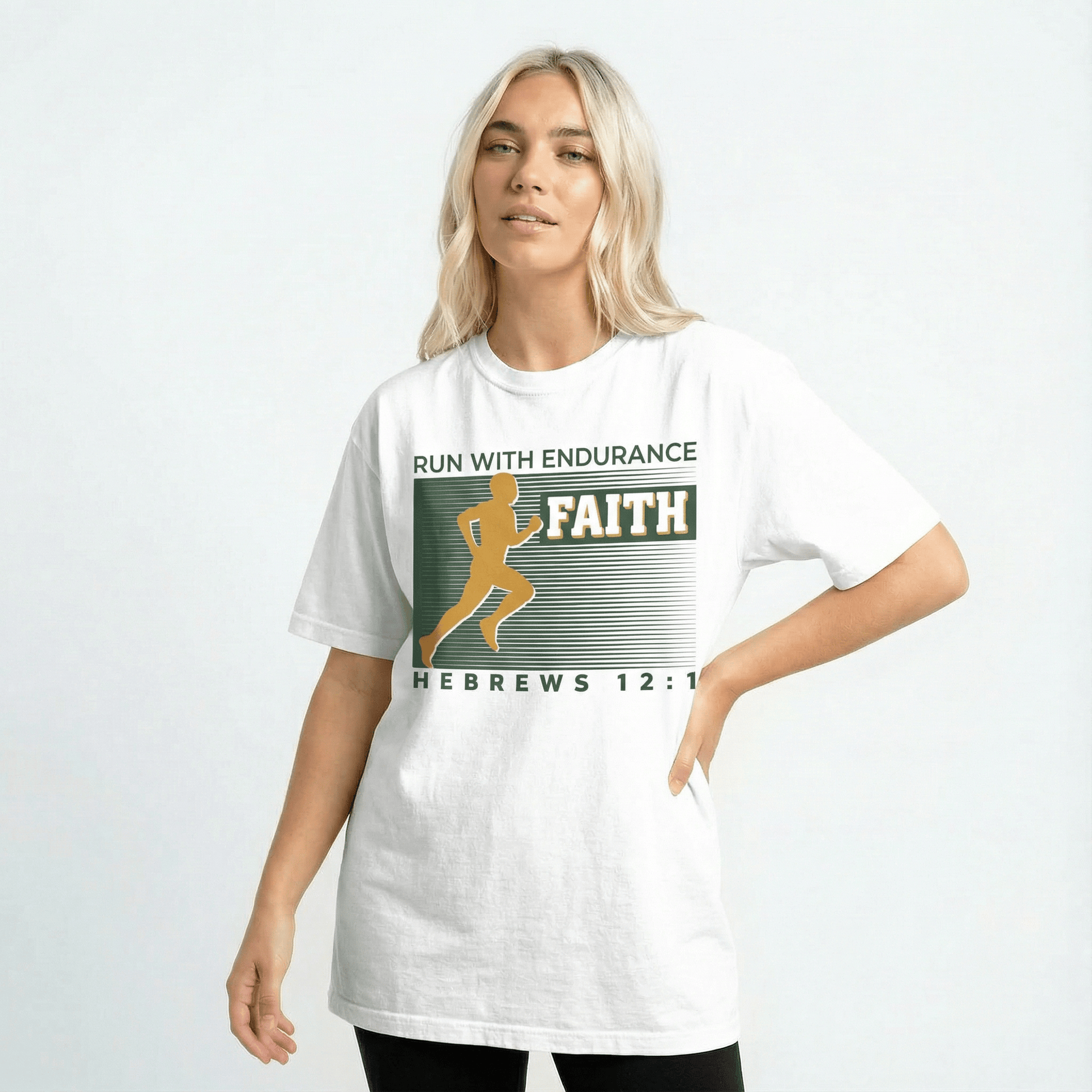 Mercy & More T-Shirt Hebrews 12:1 TShirt