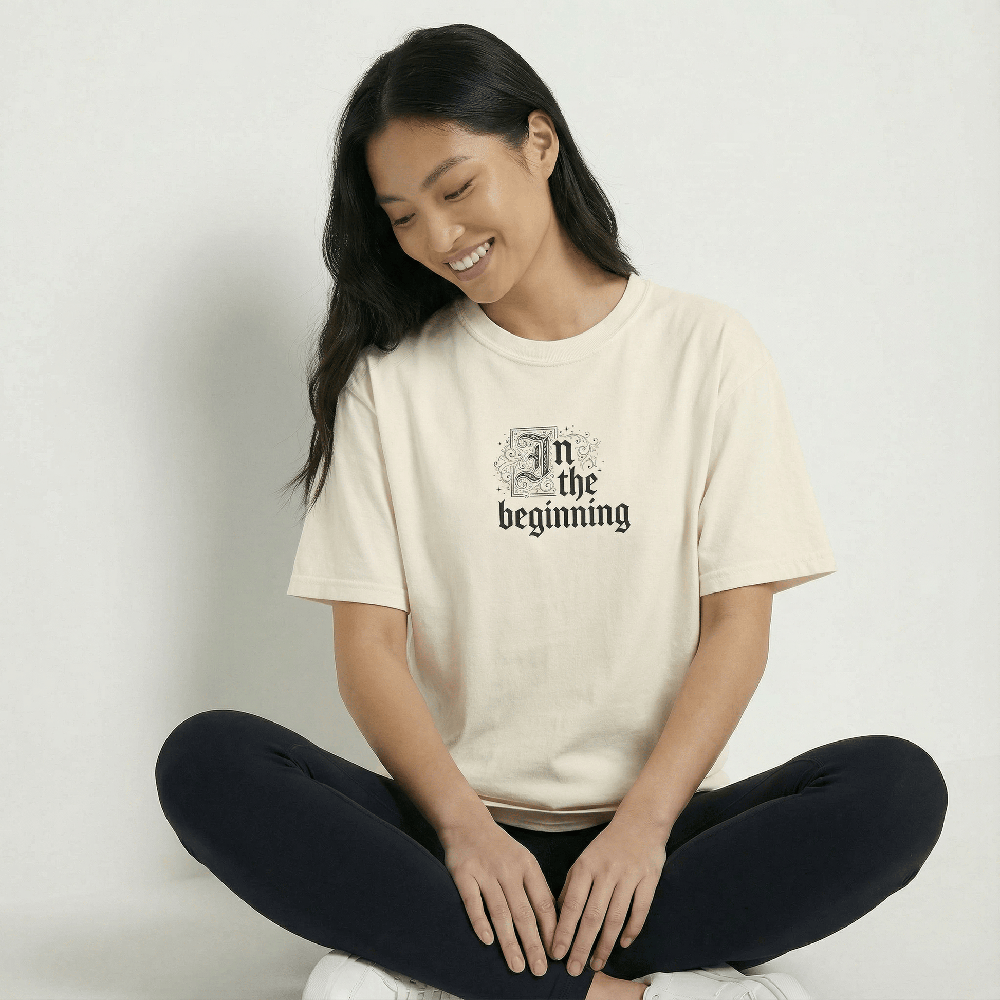 Mercy & More T-Shirt In The Beginning Tee