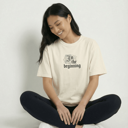 Mercy & More T-Shirt In The Beginning Tee