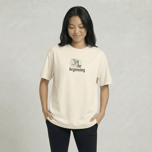 Mercy & More T-Shirt In The Beginning Tee