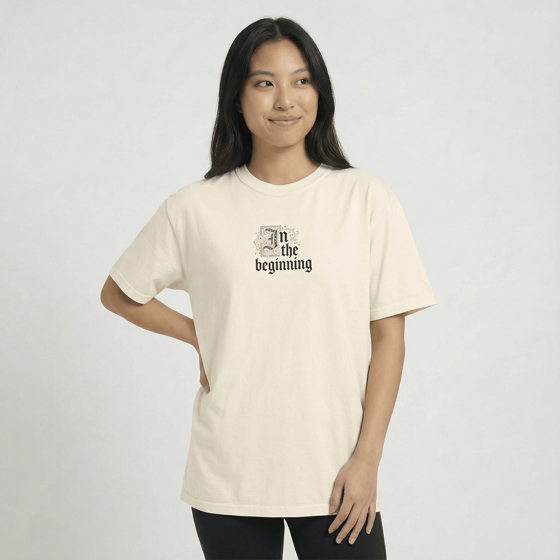 Mercy & More T-Shirt In The Beginning Tee