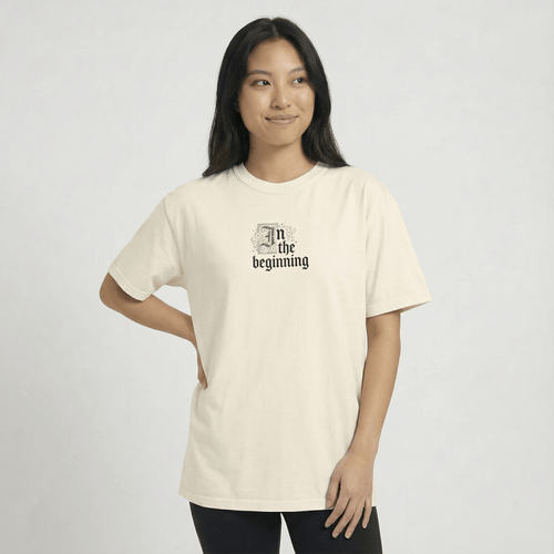 Mercy & More T-Shirt In The Beginning Tee