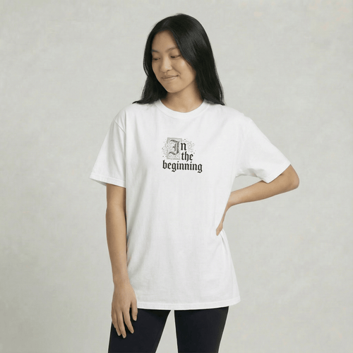 Mercy & More T-Shirt In The Beginning Tee